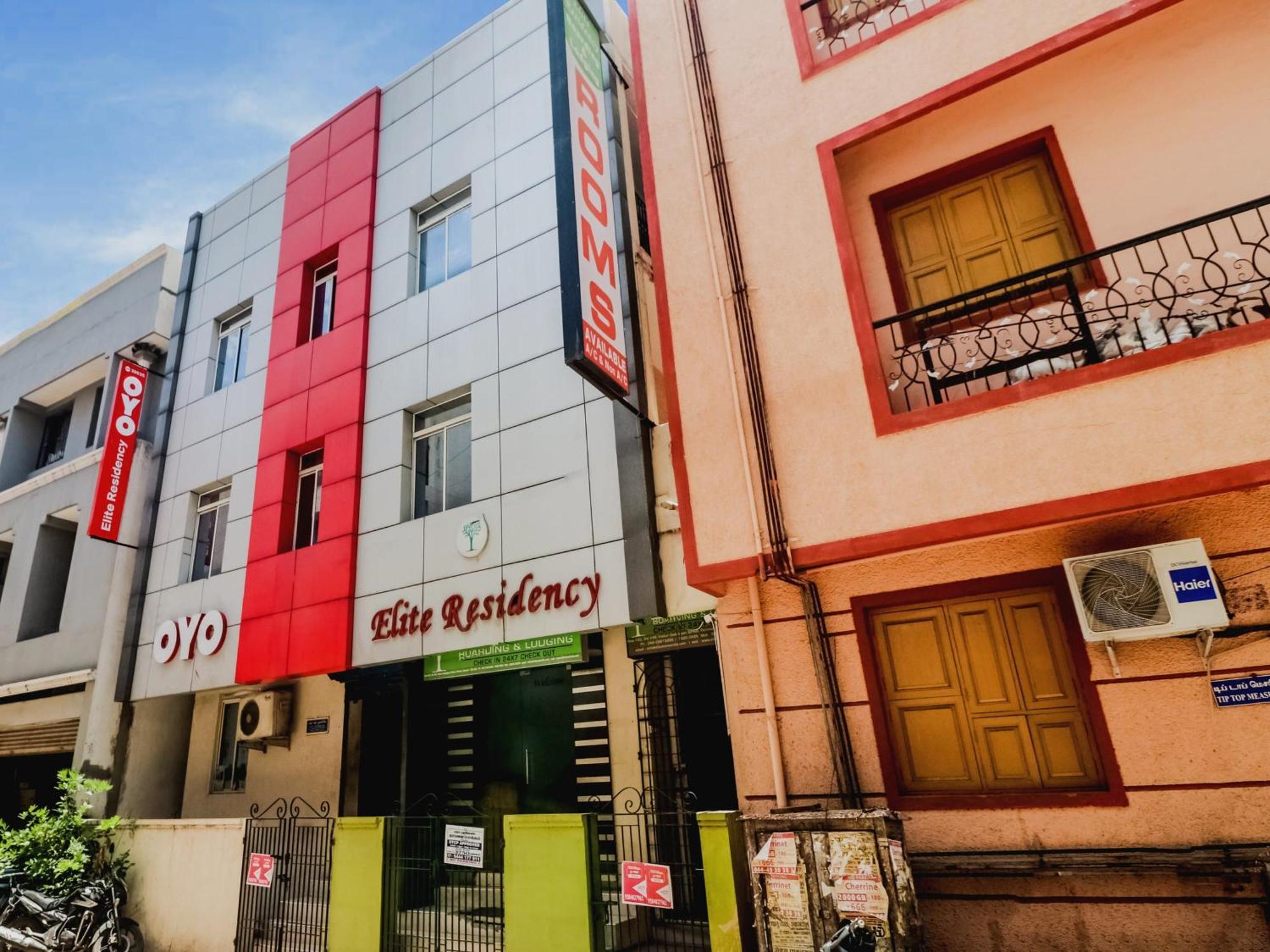 Hotel O Elite Residency Chennai Exterior photo